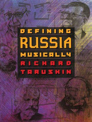 cover image of Defining Russia Musically